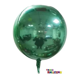 22" Round Mylar Balloon - Green