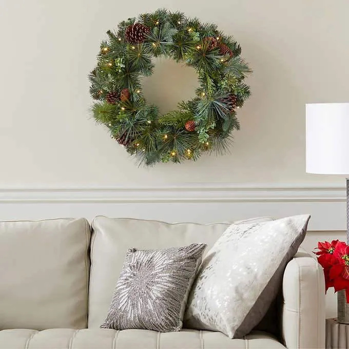 60cm Aspen Deluxe Wreath