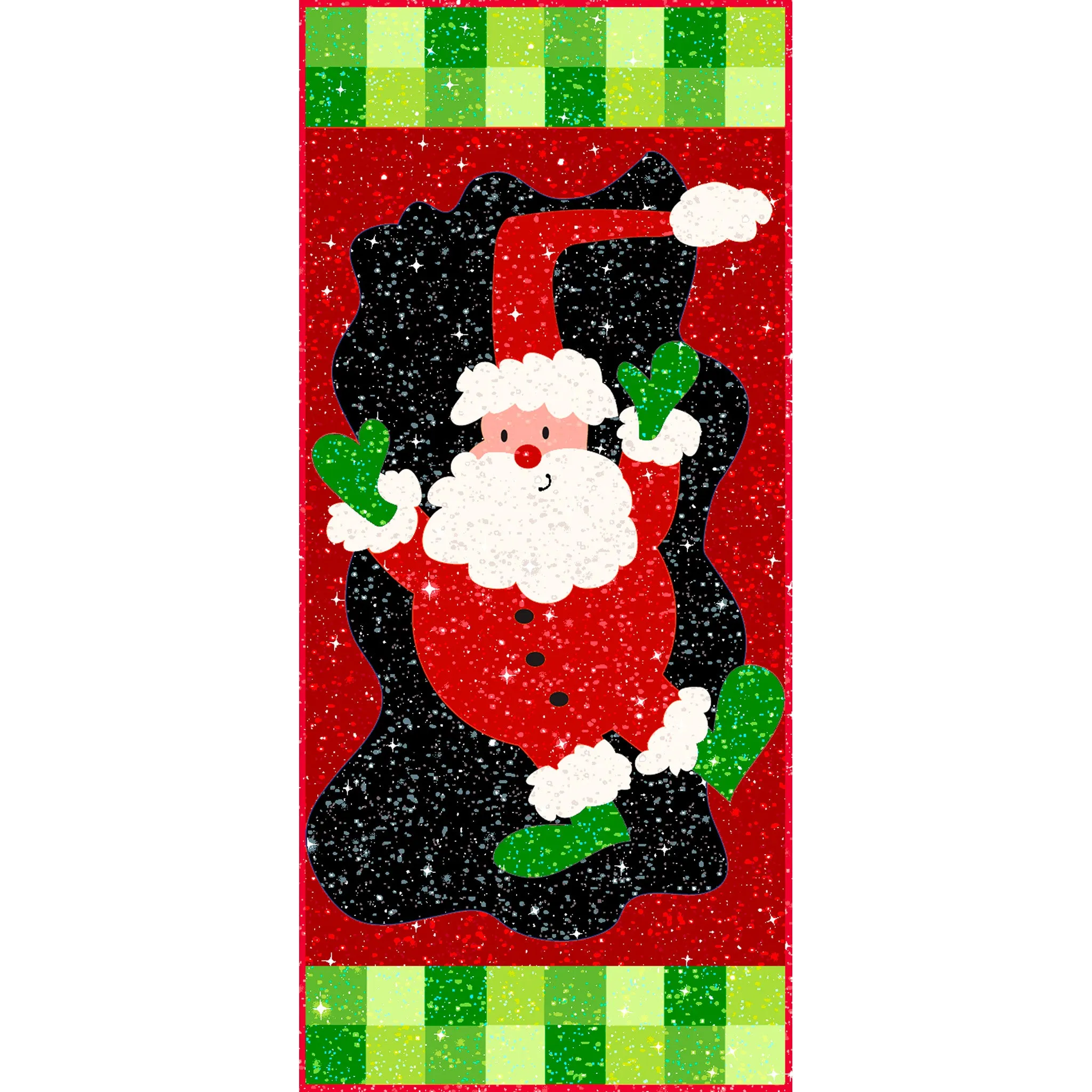 A Twinkling X'mas Pair Quilt YF-105e - Downloadable Pattern