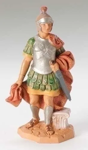 ALEXANDER SOLDIER W/CAPE, 5" Fontanini, 75508