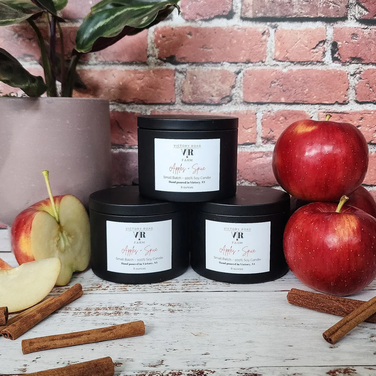 Apples   Spice Soy Wax Candle