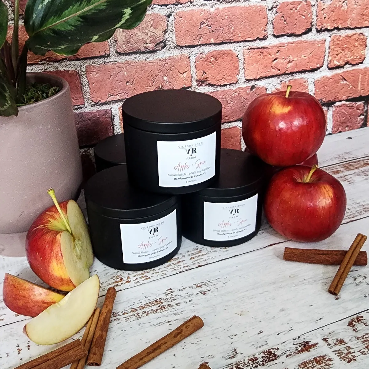 Apples   Spice Soy Wax Candle