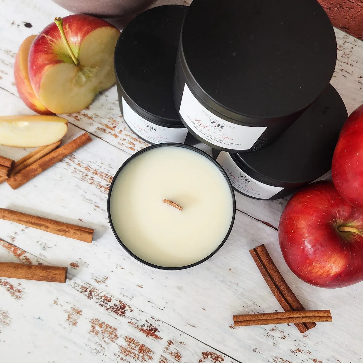 Apples   Spice Soy Wax Candle