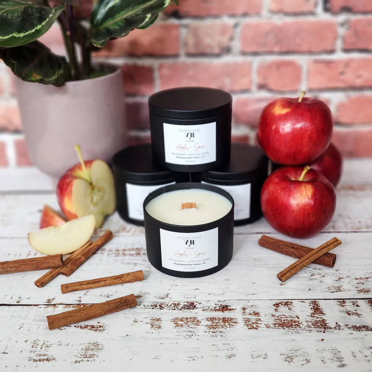 Apples   Spice Soy Wax Candle