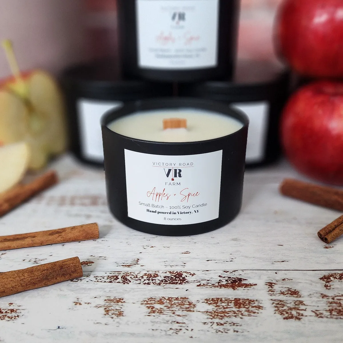 Apples   Spice Soy Wax Candle