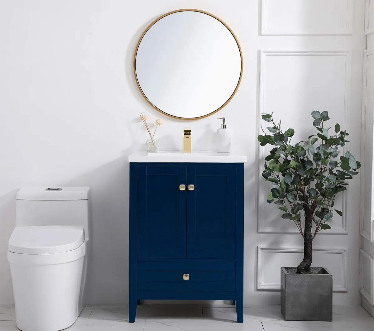 Aqua Bathroom Vanity