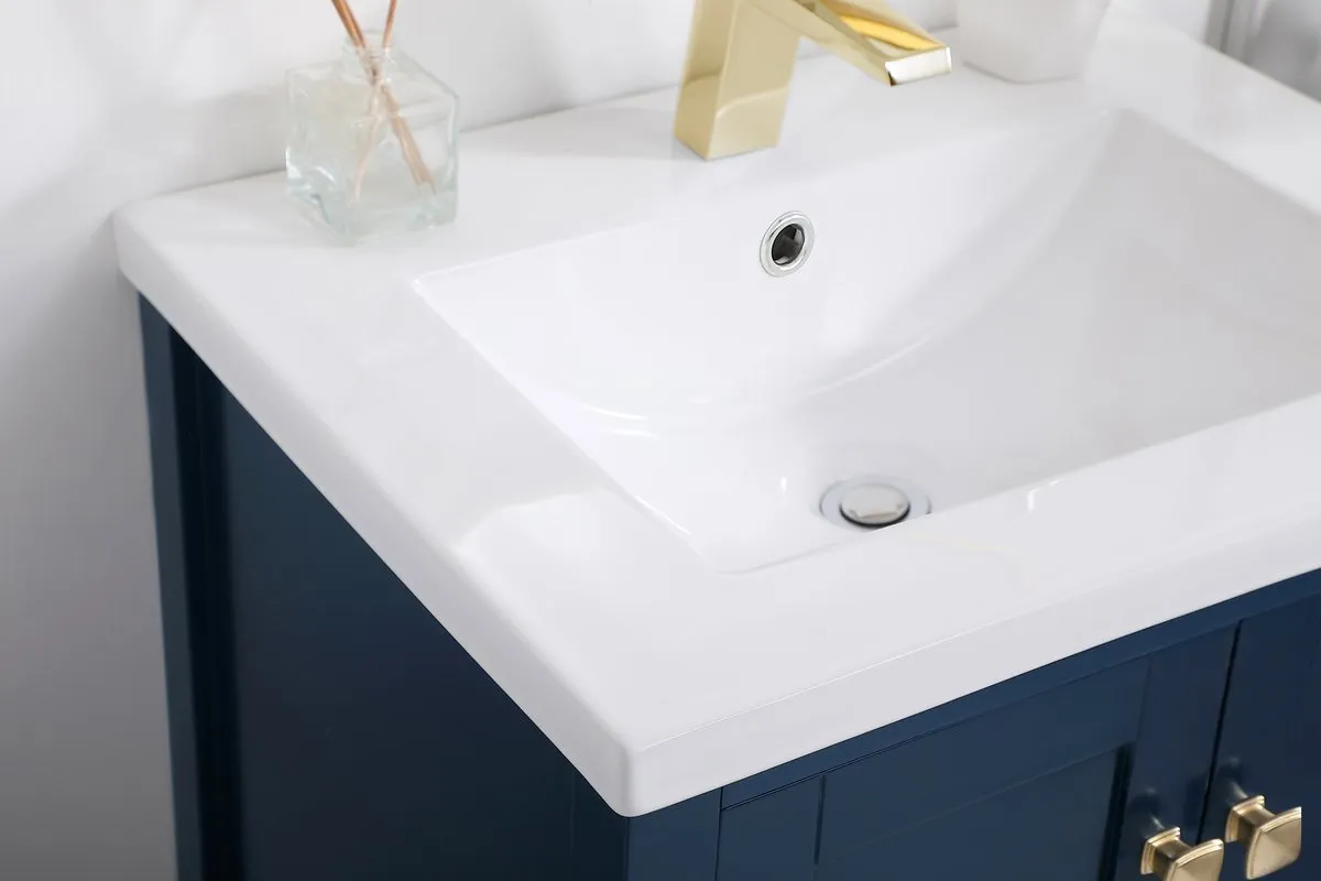 Aqua Bathroom Vanity