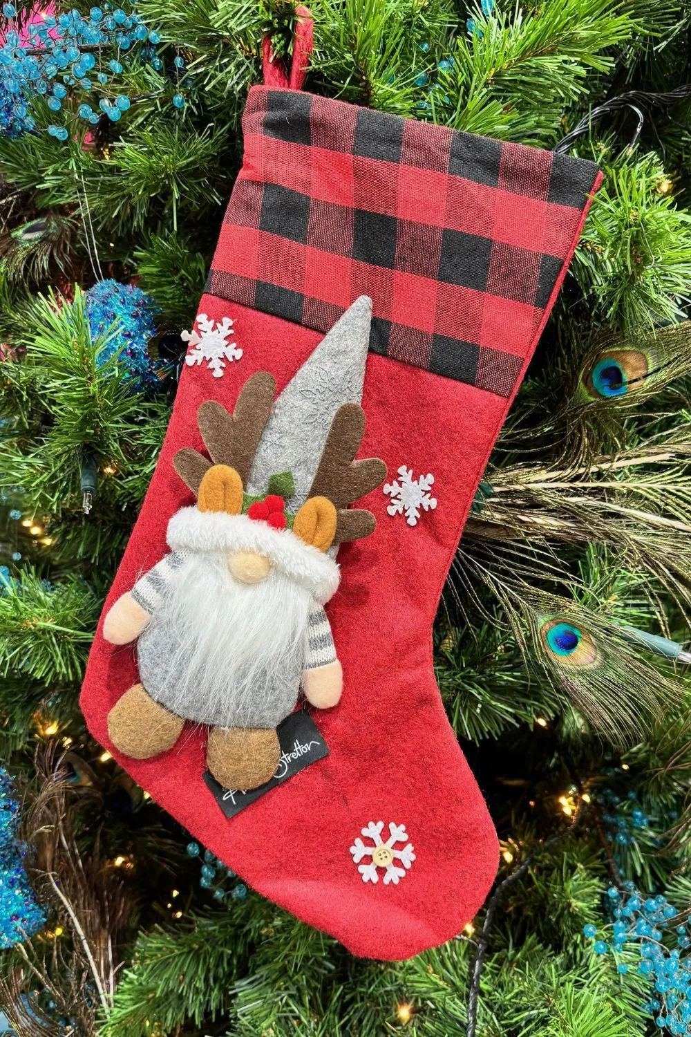 AS Mr. Claus Stocking - Red