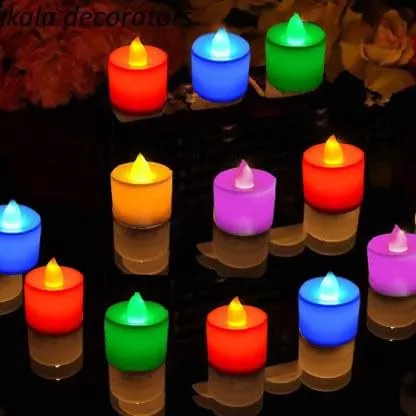 B S NATURAL Set of 24 pcs LED Tea Light for Home Decor for Diwali Decoration Home Decor Items Best Diwali Gifts for Family and Friends_009