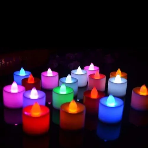 B S NATURAL Set of 24 pcs LED Tea Light for Home Decor for Diwali Decoration Home Decor Items Best Diwali Gifts for Family and Friends_009