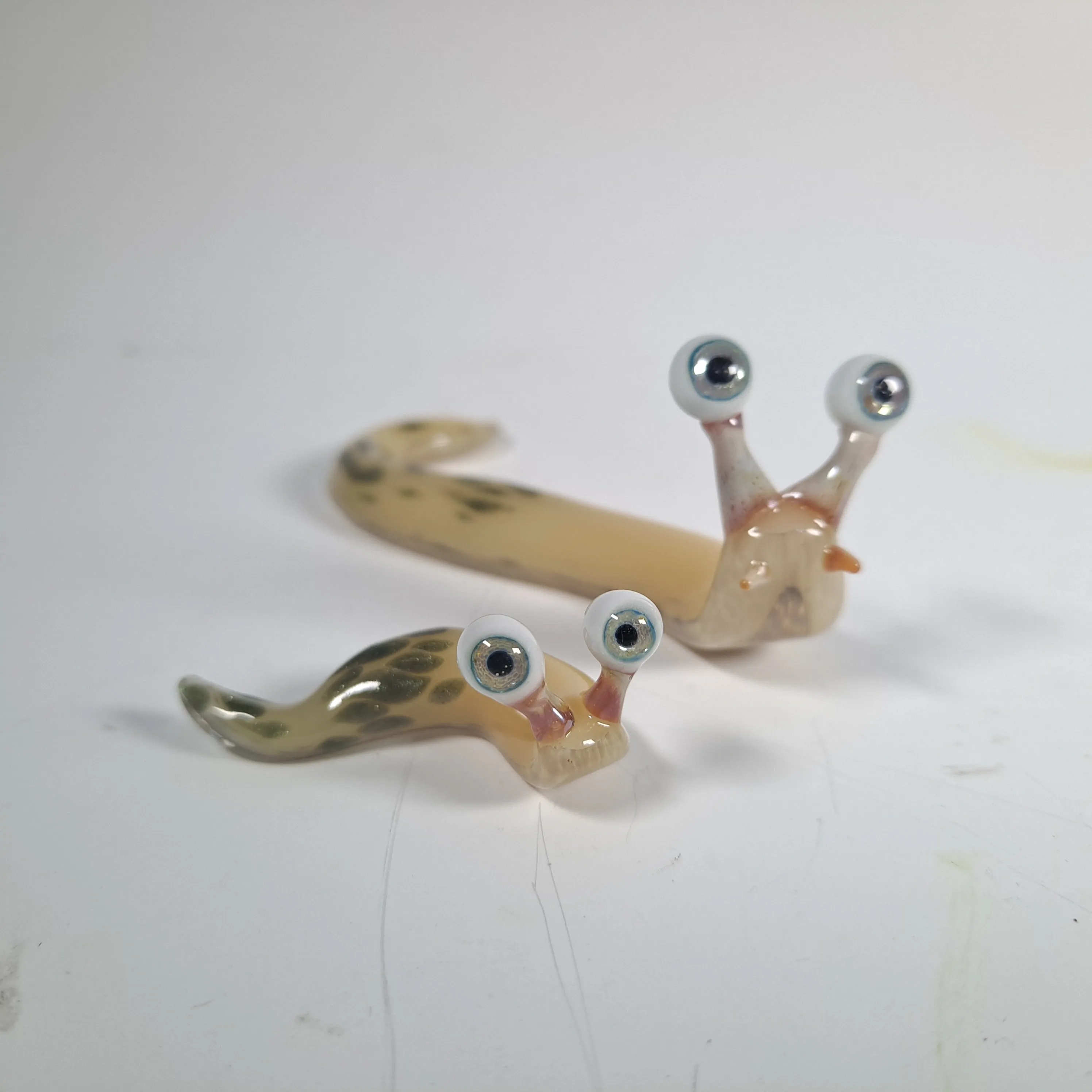 Banana Slug Figurines with Huge Eyeballs, Special Edition