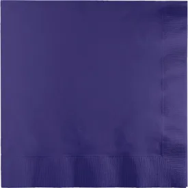 Bulk Purple 2 Ply Luncheon Napkins (600 per Case)