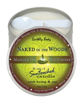 CANDLE 3 IN 1 NAKED IN THE WOODS 6 OZ