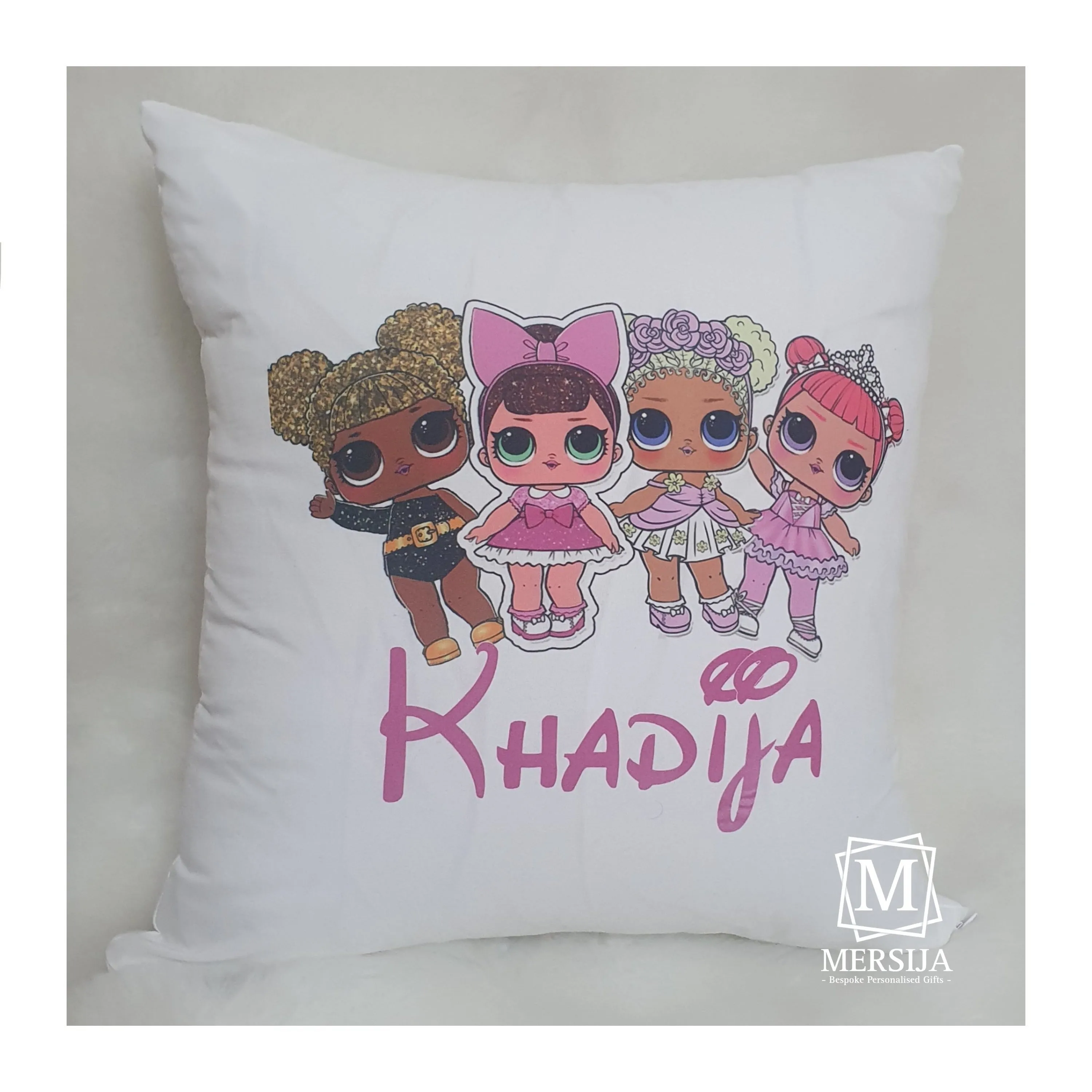 Character & Name Personalised Pillows