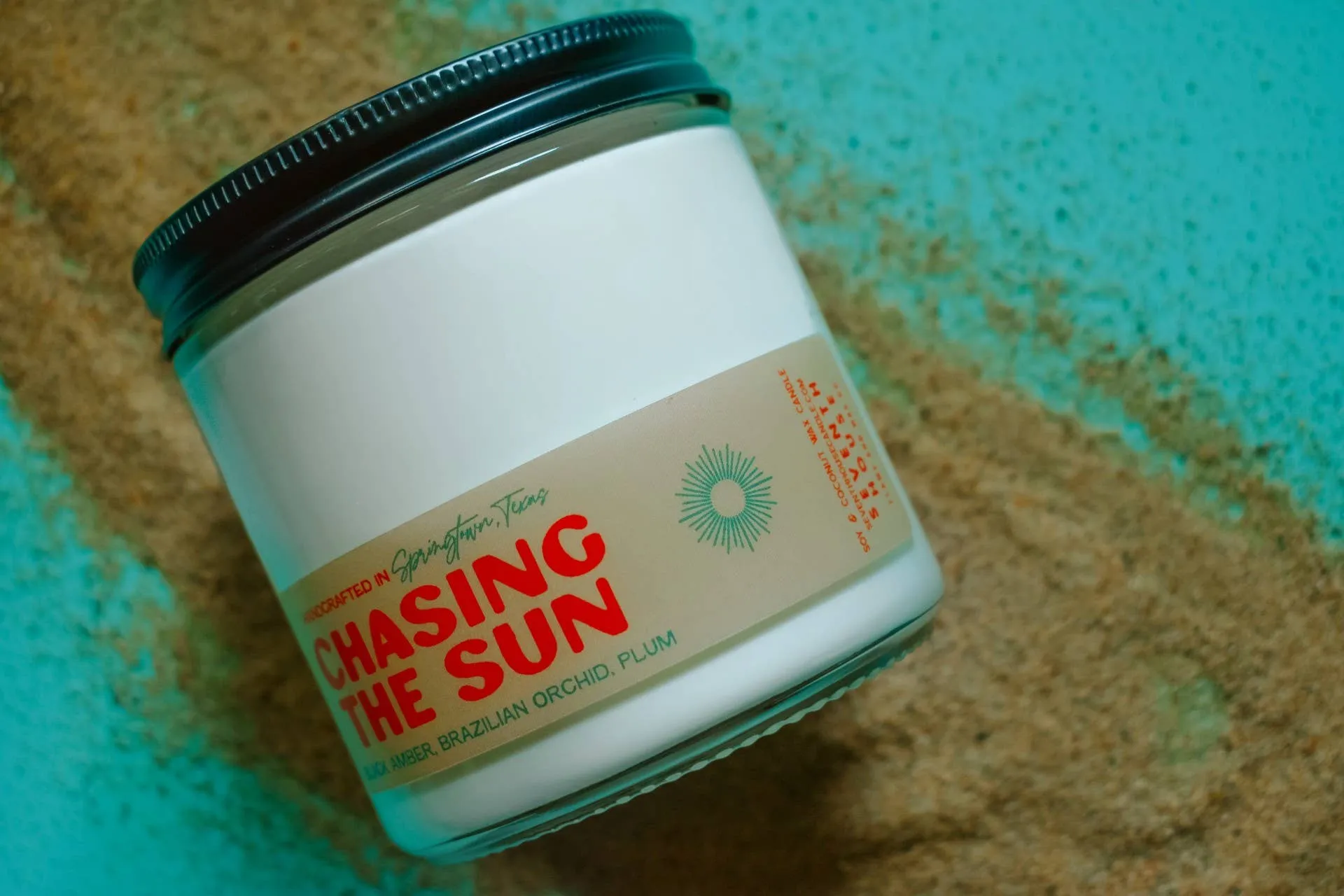 CHASING THE SUN - Black Amber & Brazilian Orchid Candle