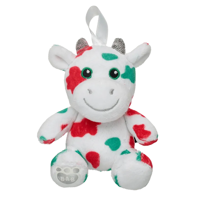 Christmas Cow Tree Ornament