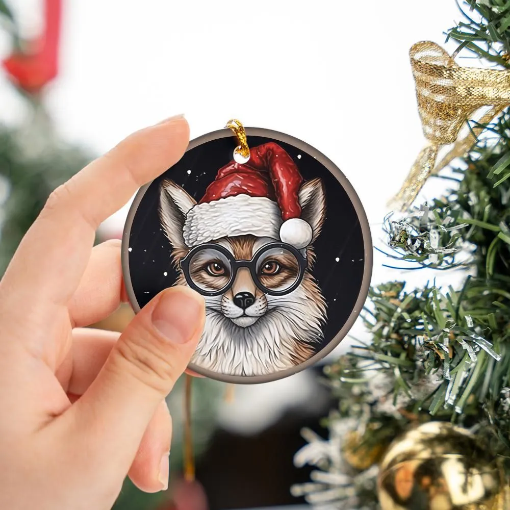 Christmas Ornament Wolf