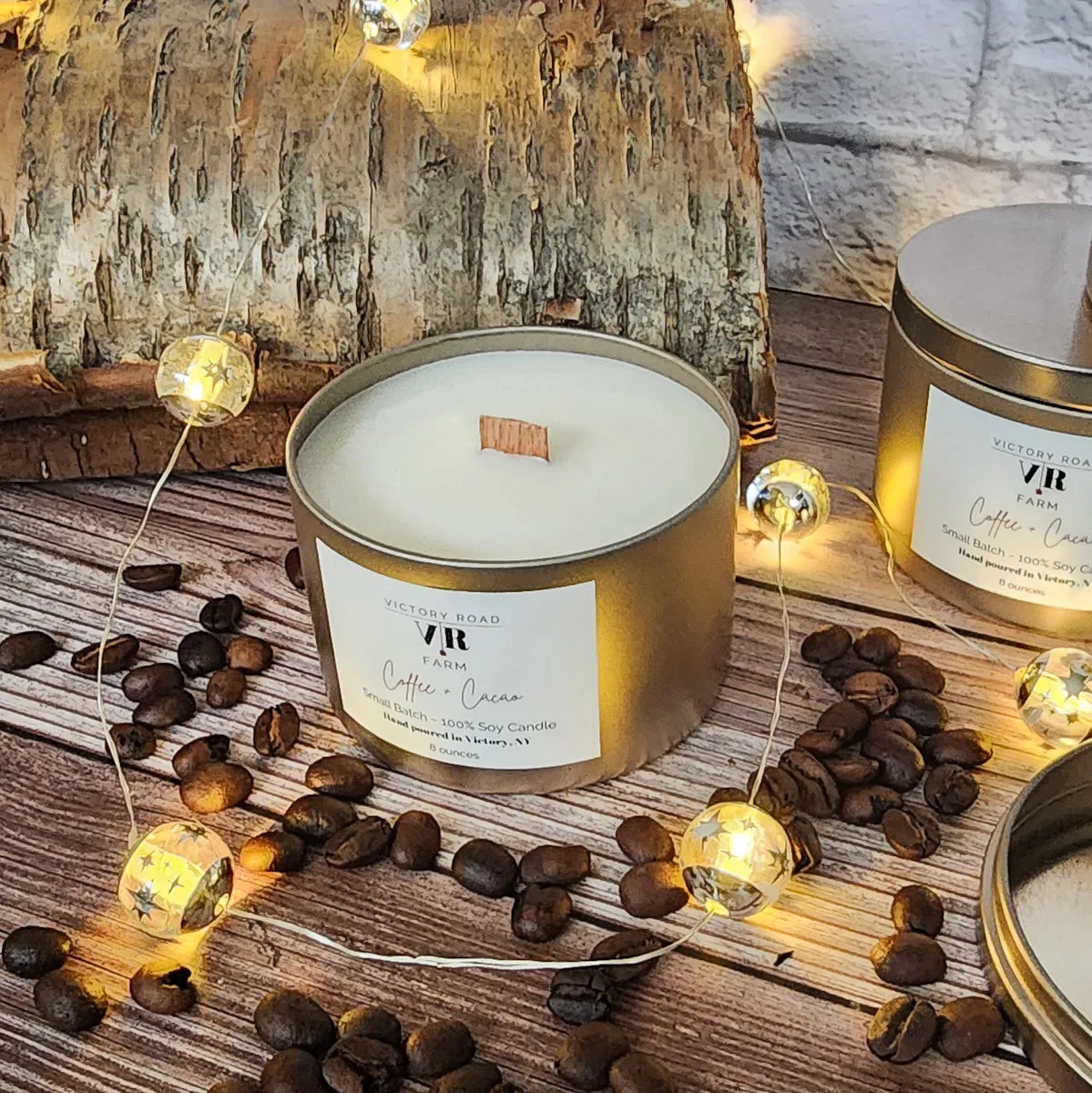 Coffee   Cacao Soy Wax Candle