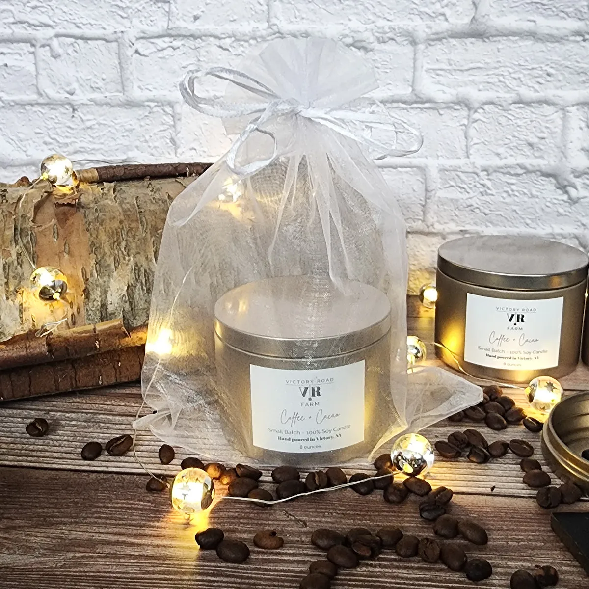 Coffee   Cacao Soy Wax Candle