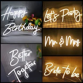 Creative LED Neon Decoration Lights