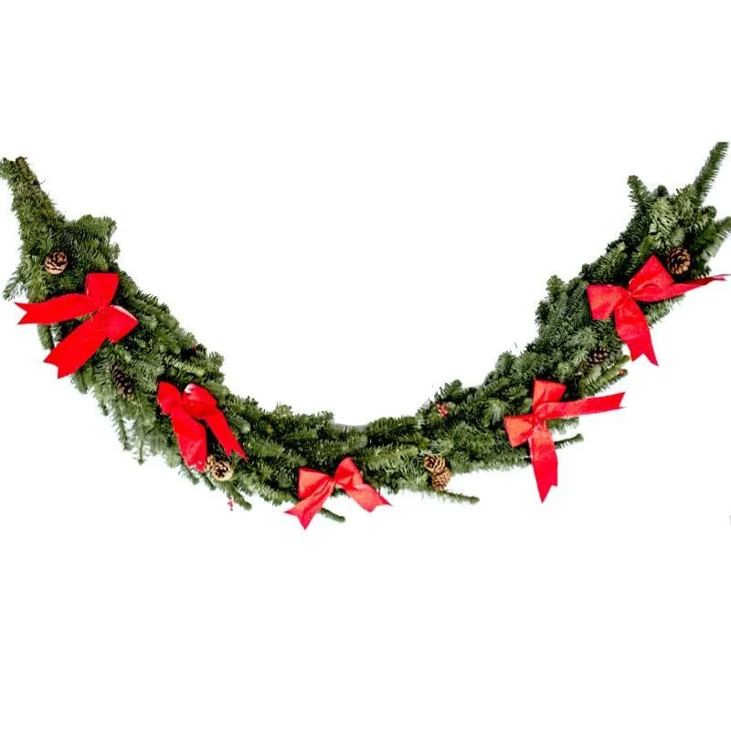 Decorated Garland - 6ft (2m) Long