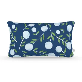 Decorative Lumbar Pillow in Let's Grove: Marine