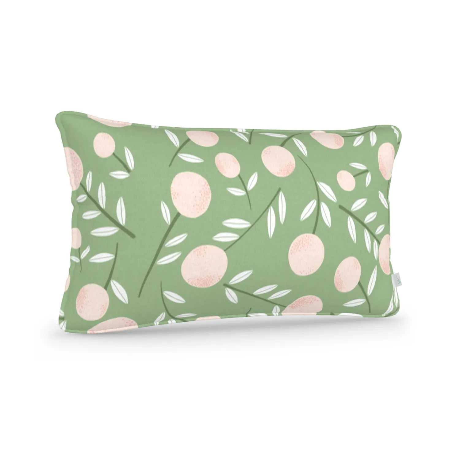 Decorative Lumbar Pillow in Let's Grove: Sage