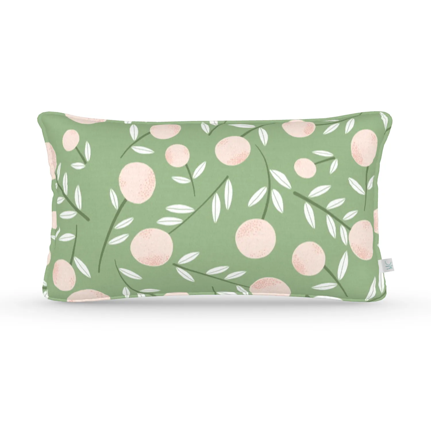 Decorative Lumbar Pillow in Let's Grove: Sage