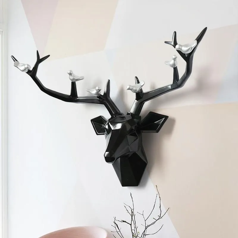 Deer Head Sculpture Wall Decor