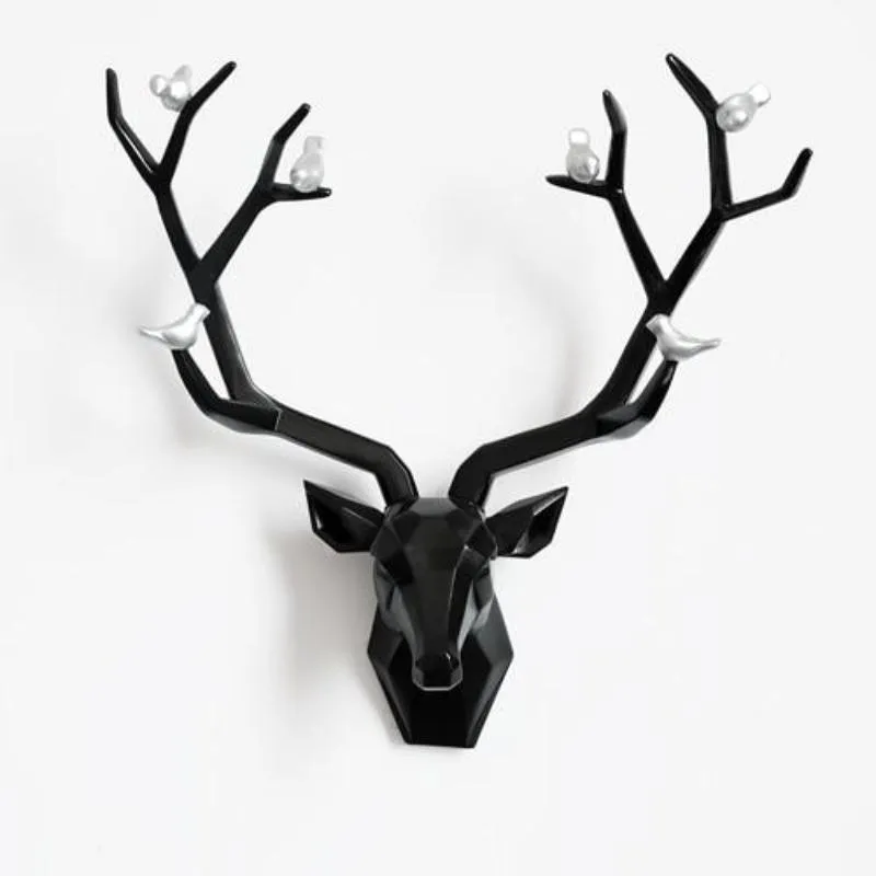 Deer Head Sculpture Wall Decor