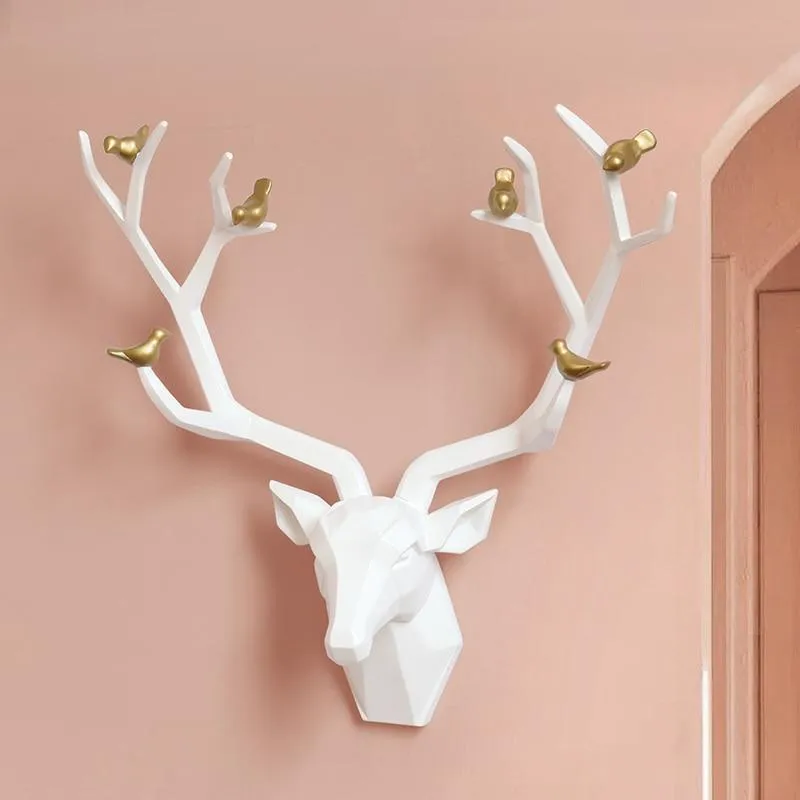 Deer Head Sculpture Wall Decor