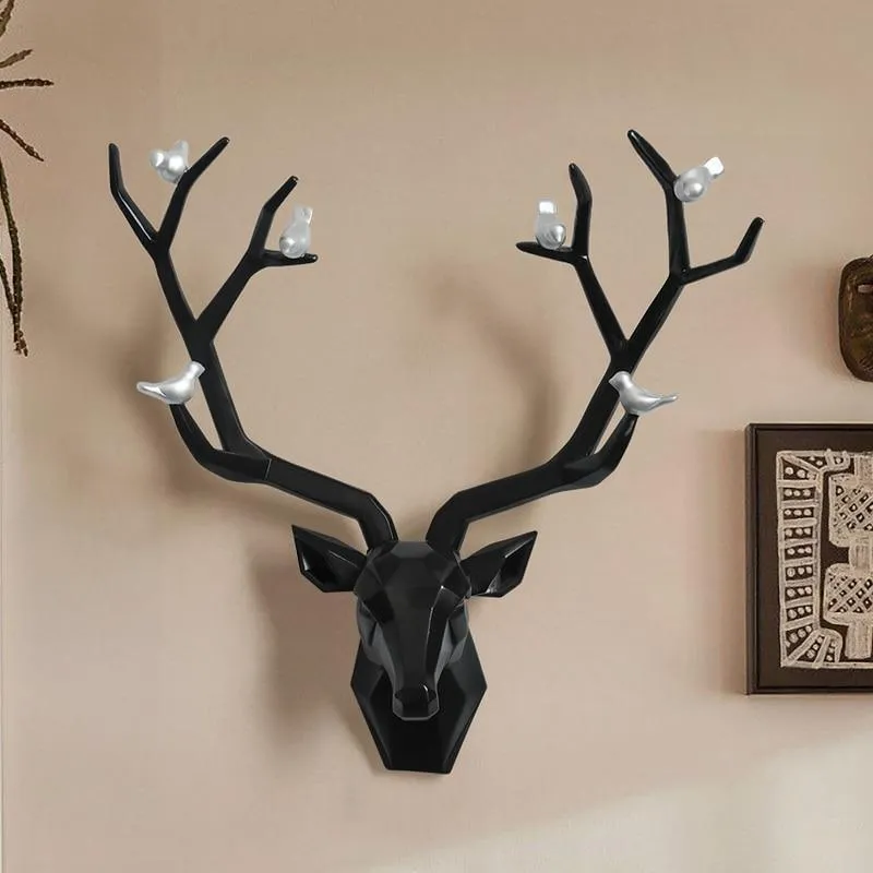 Deer Head Sculpture Wall Decor