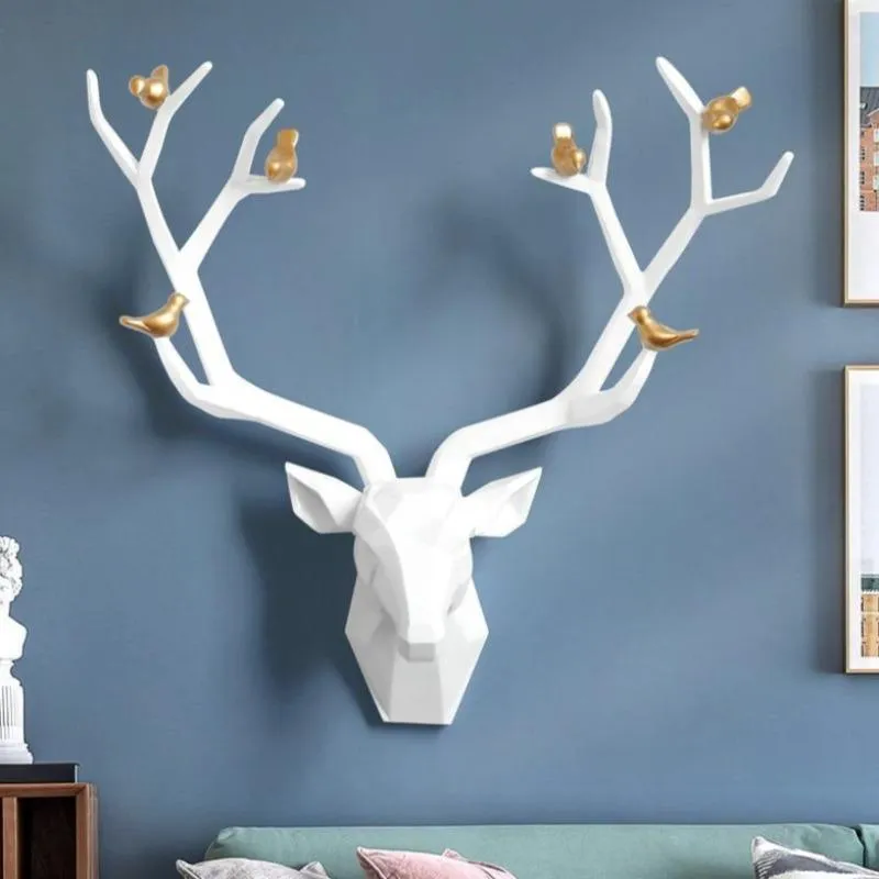 Deer Head Sculpture Wall Decor