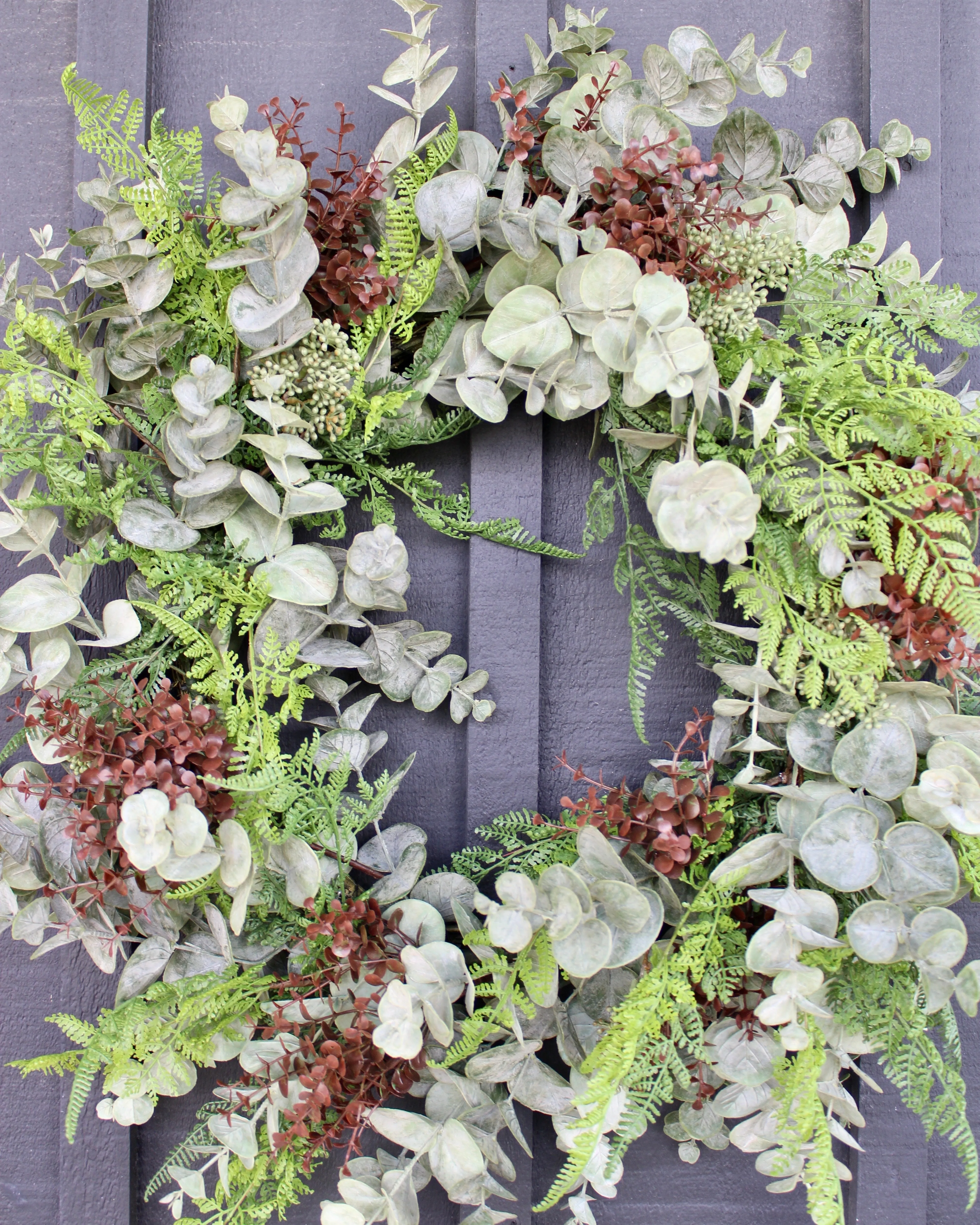 Eucalyptus & Fern Wreath