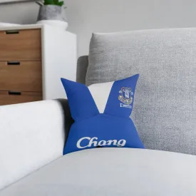 Everton Home Kit 09/10 Square Pillow