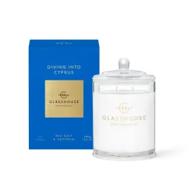 Glasshouse Fragrance - 380g Candle - Diving Into Cyprus