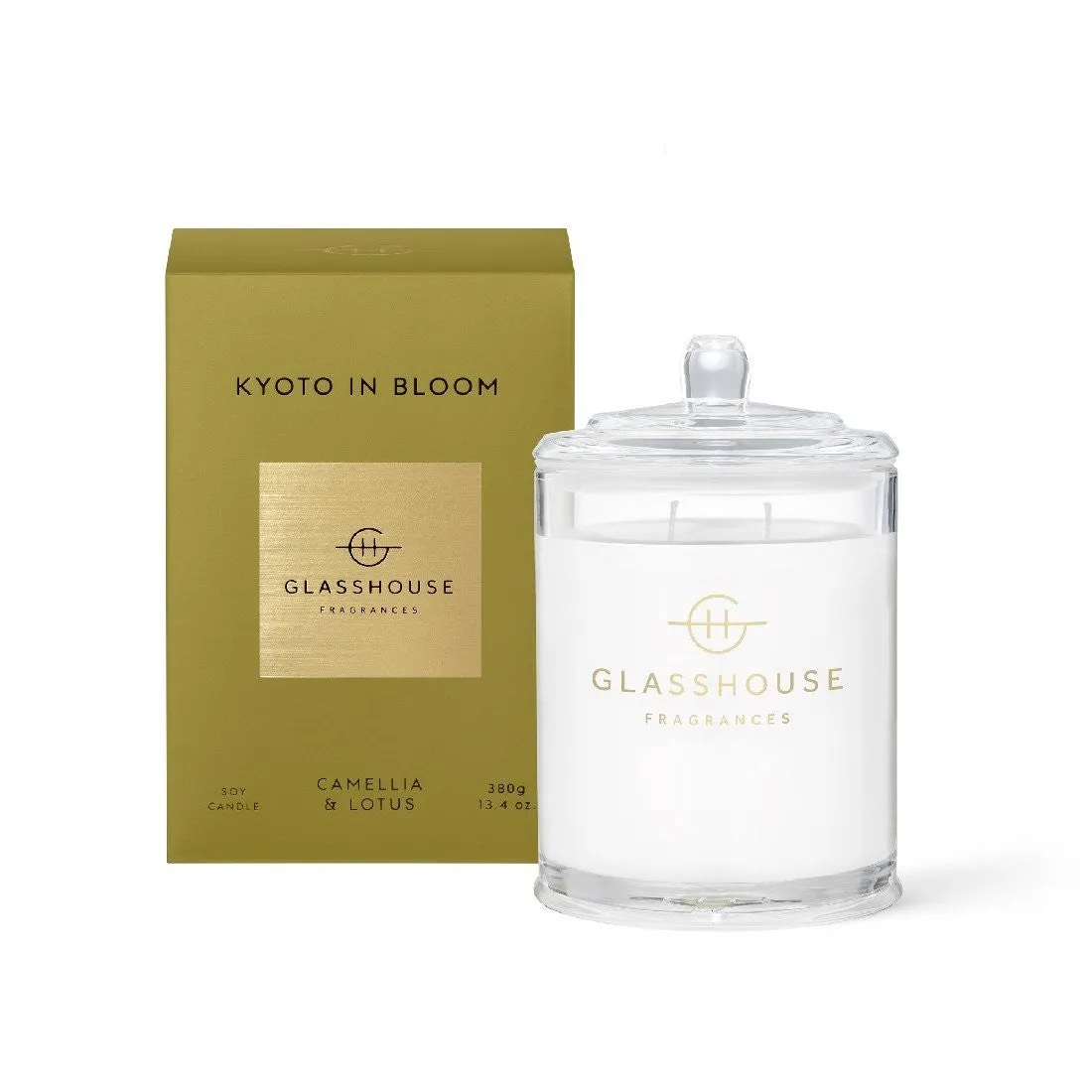 Glasshouse Fragrance - 380g Candle - Kyoto In Bloom