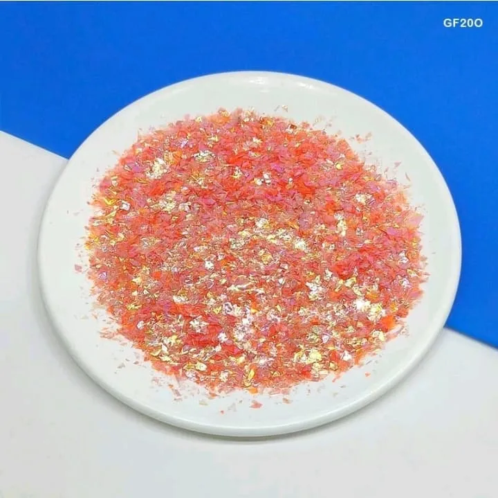 Glittering Flakes - Orange 5G