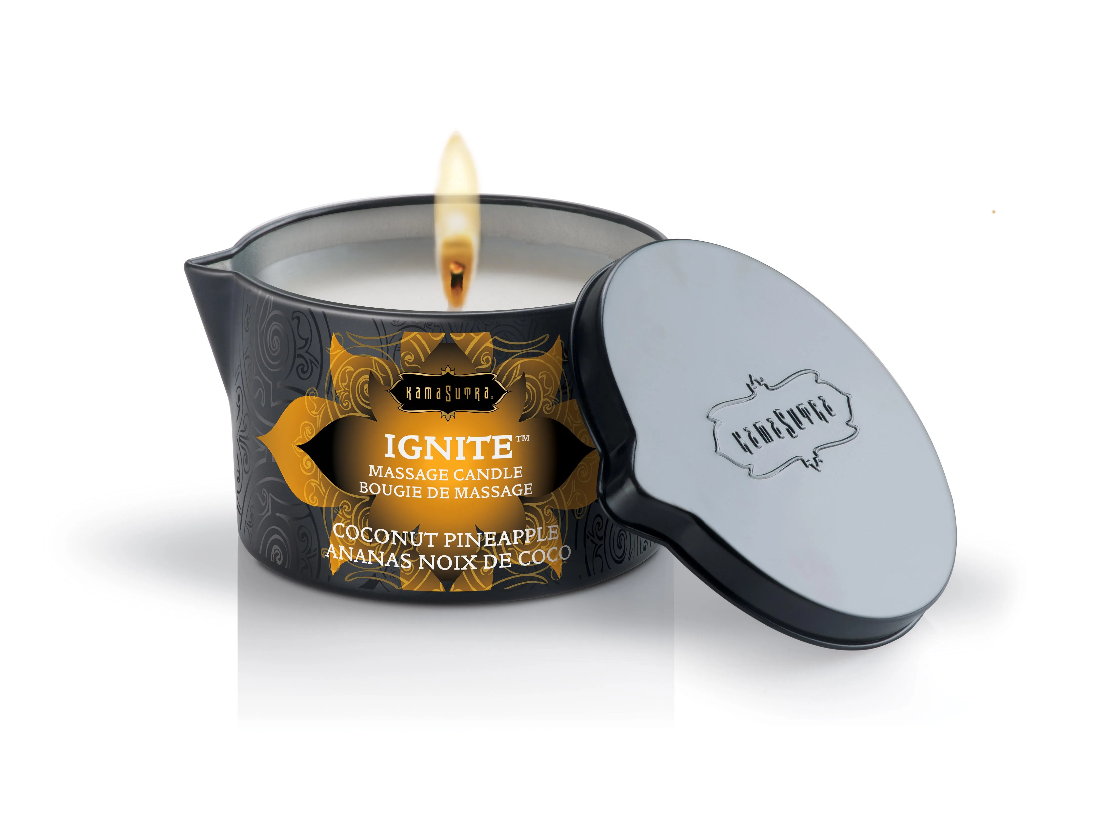 Kama Sutra IGNITE Massage Candle Coconut Pineapple