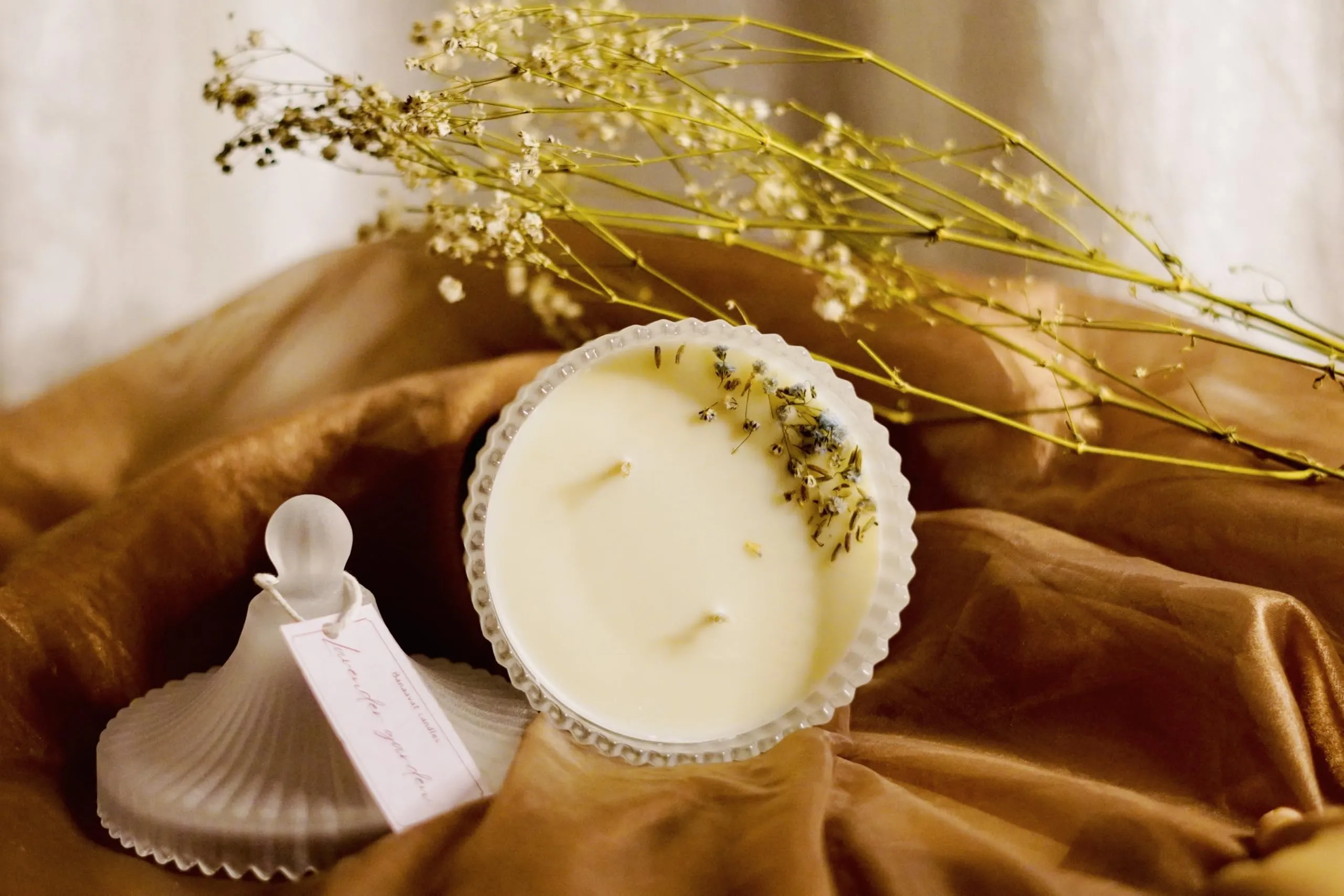 Lavender Garden| Scented Soy Wax Candle | 245 gm