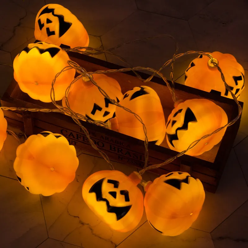 LED Pumpkin String Lights