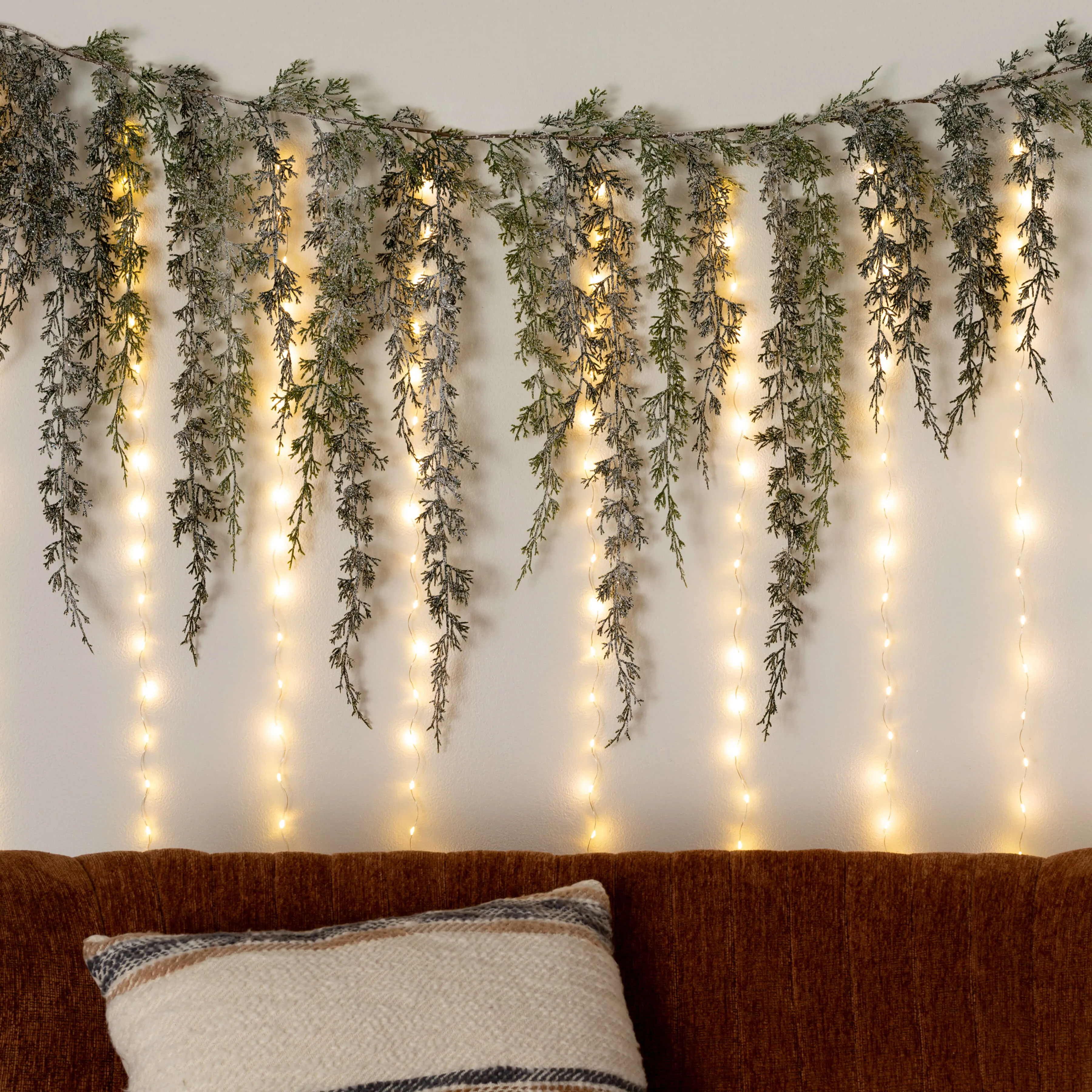 LED Warm White Fairy Light Curtain