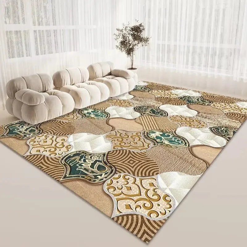 Living Room Rug as a Decor Luxury Carpet