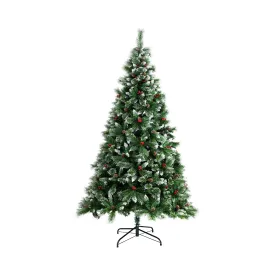 Mazam Christmas Tree 1.8M 6FT Xmas Trees Green with Ornaments Decorations