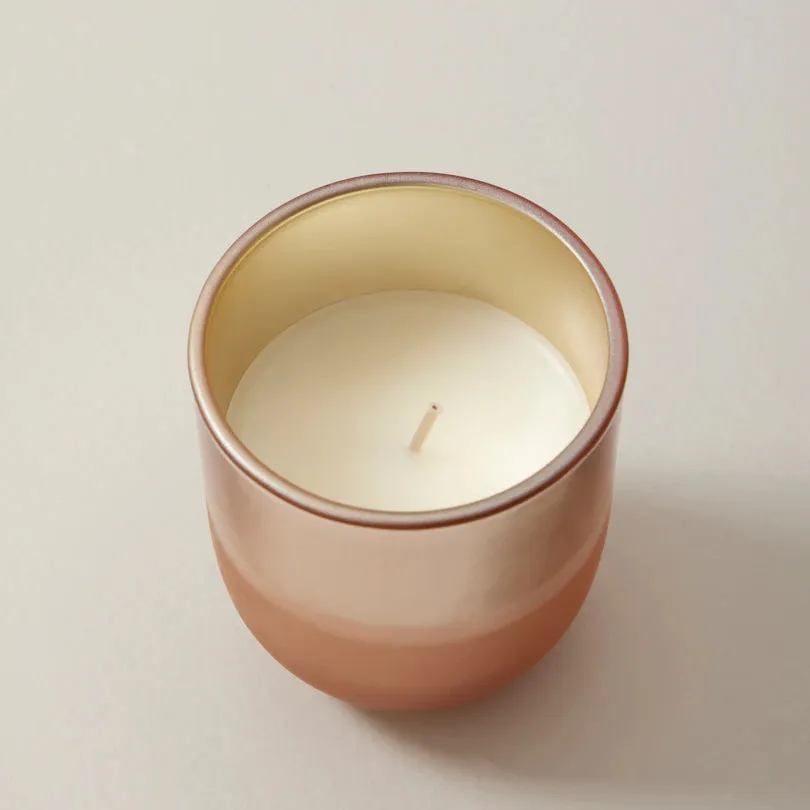 MINI MERCURY GLASS CANDLE, CINNAMON MULLED CIDER