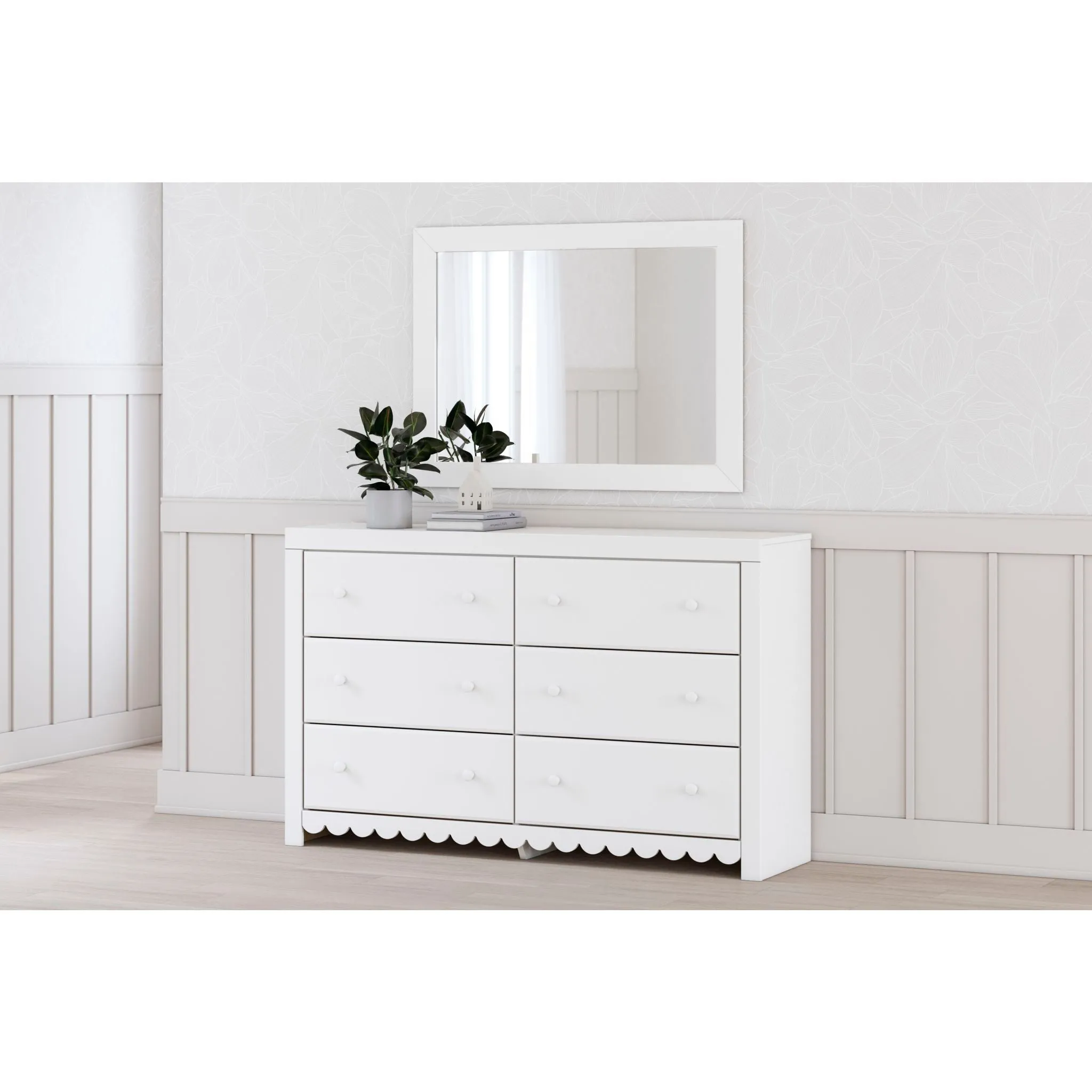 Mollviney Dresser and Mirror