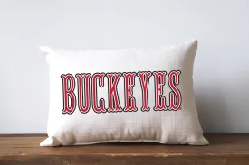 OHIO STATE TRADITIONAL BUCKEYES PILLOW