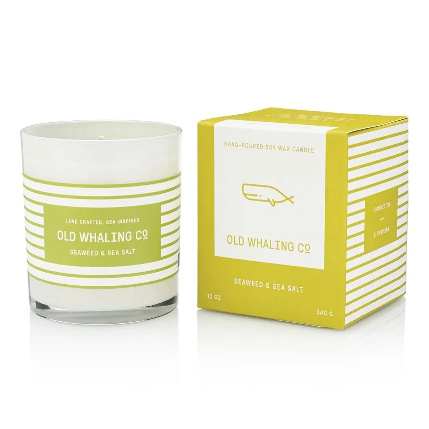 Old Whaling Co - Seaweed & Sea Salt Candle