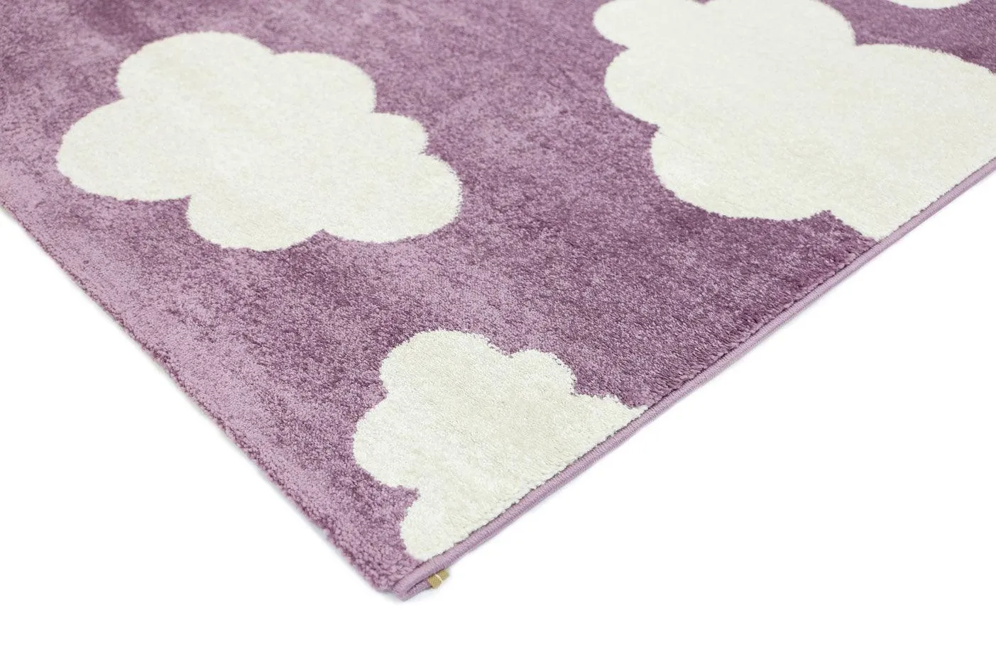 Piccolo  Pink and White Cloud Kids Rug 120x170cm