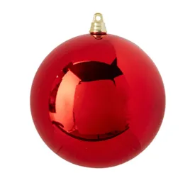 Red Plastic Ball Ornaments